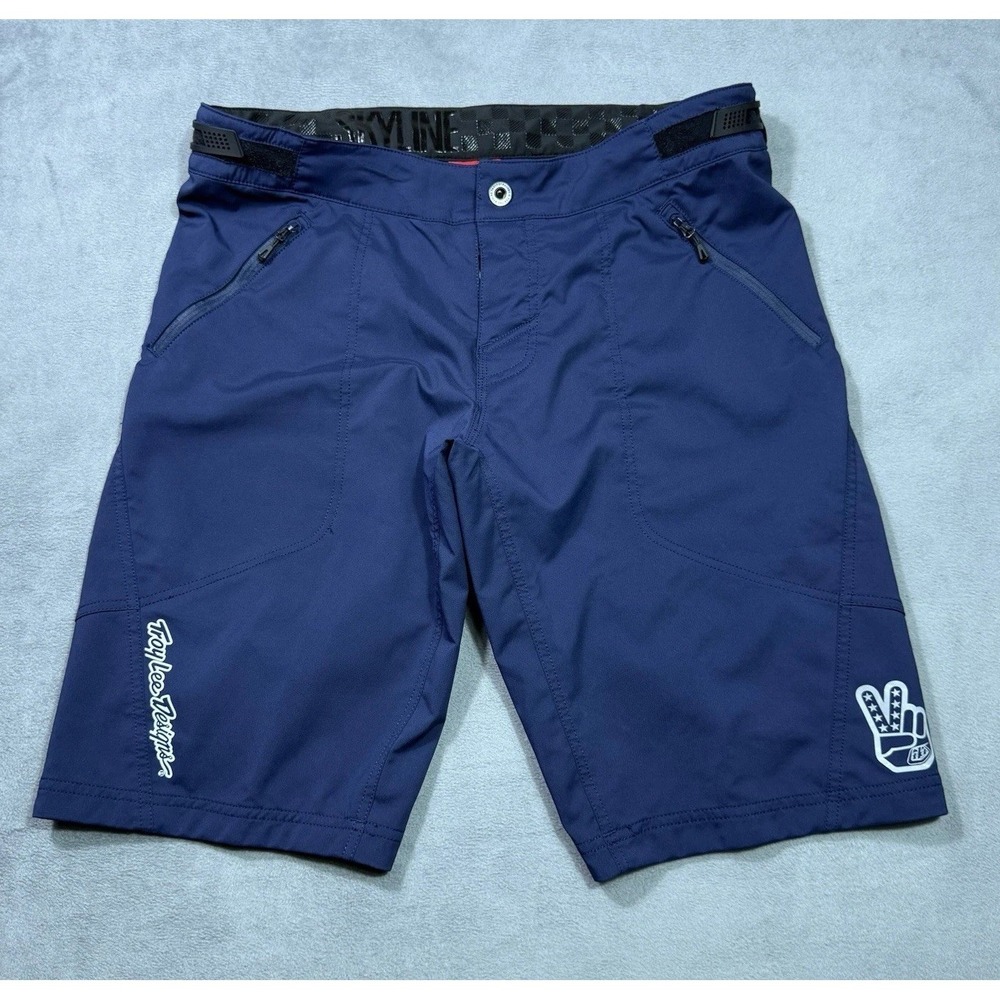 Troy Lee Designs Skyline MTB Shorts Mens 36 Blue Trail Mountain Bike Gorpcore